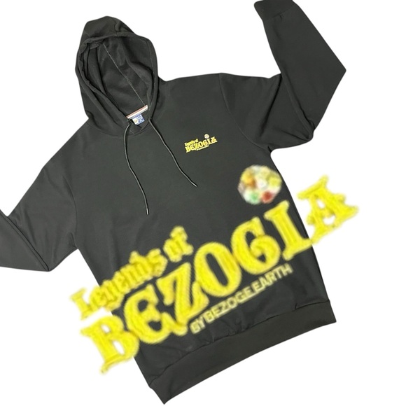 ~ Legends of Bezogia Hoodie in Black Size XL - Picture 1 of 6